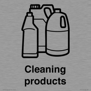 Dementia Cleaning products sign